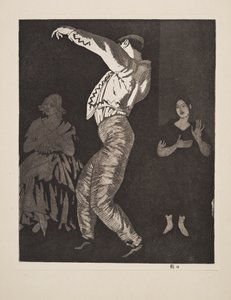 Spaanse Danseres Nr. II, uitgegeven 1923
