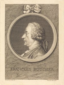 Francois Boucher door Laurent Cars after Charles Nicolas Cochin I