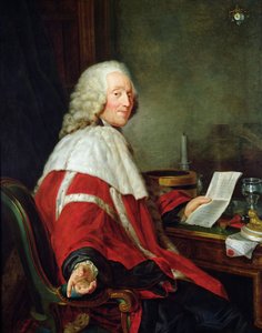 Monsieur de Calonne, Eerste President van het Parlement van Vlaanderen in Douai, 1790 door Laurent Dabos