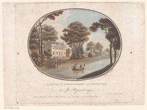 Gezicht op Ranston te Dorsetshire