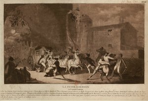 De vlucht naar Varennes, 1791