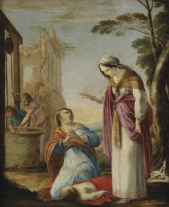 Het wonder van Sint Elisabeth van Thüringen door Laurent La Hyre de