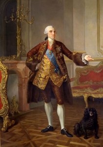 Portret van Filips I 1720-1765, hertog van Parma, 1765