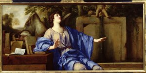 Astronomie, 1649 door Laurent de la Hyre