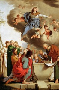 De tenhemelopneming van de Heilige Maagd Maria door Laurent de la Hyre