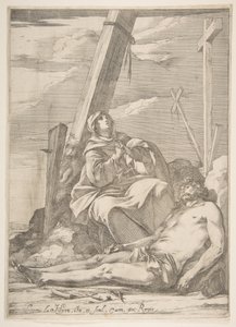 Christus en de Maagd aan de voet van het kruis