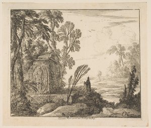 De sarcofaag, 1640 door Laurent de la Hyre