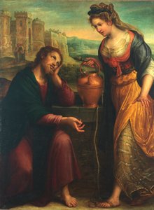 Christus en de Samaritaanse Vrouw, 1607