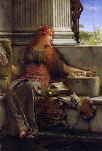 Poëzie door Lawrence Alma Tadema