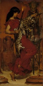 Herfst: Wijnfeest, 1877 door Lawrence Alma Tadema
