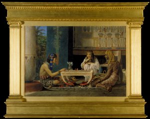 Egyptische schaakspelers, 1865