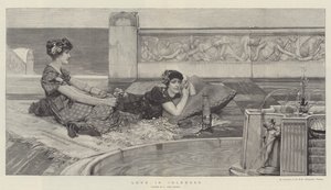 Liefde in Ledigheid door Lawrence Alma Tadema