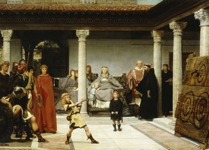 De opvoeding van de kinderen van Clovis