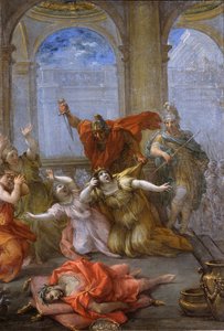 De moord op keizer Caligula, zijn vrouw en dochter