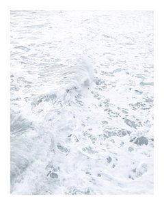 Witte golven, c.2018 door Leah Straatsma