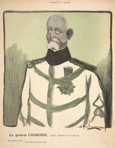 Generaal Chanoine, voormalig Minister van Oorlog, illustratie uit 