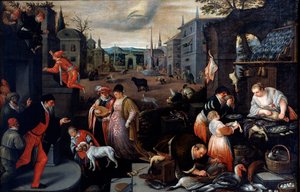 Februari uit de serie De Seizoenen door Leandro Bassano
