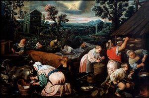 Mei uit de serie De Seizoenen, eind 16e of begin 17e eeuw