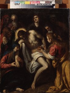 De rouw om Christus door Leandro da Ponte Bassano