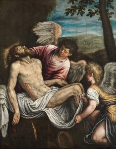 De dode Christus met engelen, c. 1580