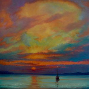 Rustige wateren door Lee Campbell