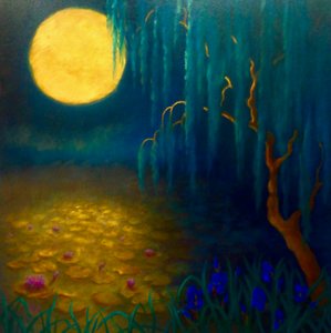 Bloemenmaan door Lee Campbell