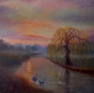 Misty Dawn, Bushy Park, 2024