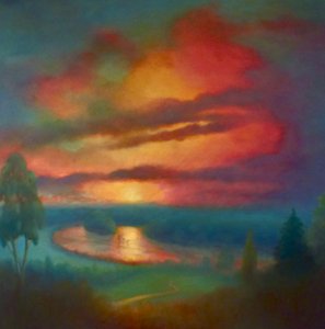 Richmond zonnegloed door Lee Campbell