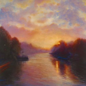 September Ochtend Rivier