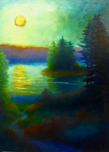 Winterlicht door Lee Campbell