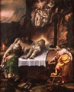 Pieta door Lelio Orsi da Novellara
