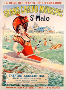 St. Malo poster door Lem Lem