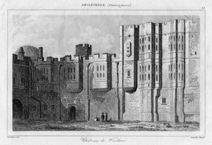 Windsor Castle, Berkshire, 19e eeuw door Lemaitre