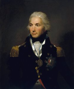 Portret van vice-admiraal Horatio Nelson (1758-1805), eerste burggraaf van Nelson