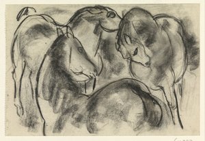 Drie paarden