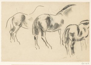 Drie paarden