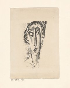 Portret Van Een Onbekende Vrouw