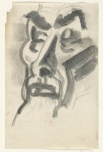 Portret van Jan Toorop door Leo Gestel