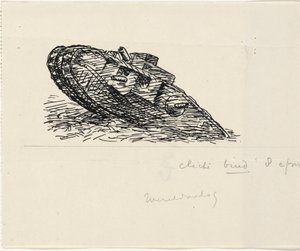 Tank rijdt een heuvel op door Leo Gestel