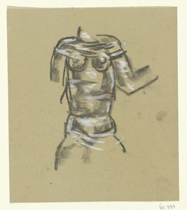 Torso van een vrouw door Leo Gestel