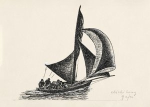 Zeilschip (1934–1936) door Leo Gestel