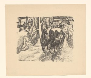 Zinnwald (Ertsgebergte) door Leo Gestel