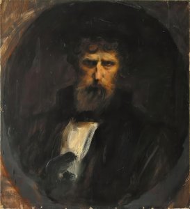 Zelfportret door Leo Samberger