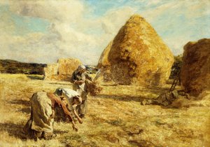 De arenleesters, 1912 door Leon Augustin Lhermitte