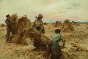 De Oogsters door Leon Augustin Lhermitte