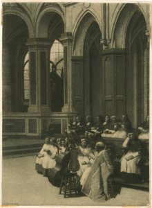 De Lessenaars door Leon Augustin Lhermitte