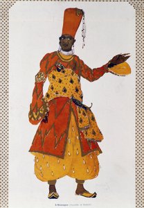 Eunuch, kostuum voor ballet Scheherazade