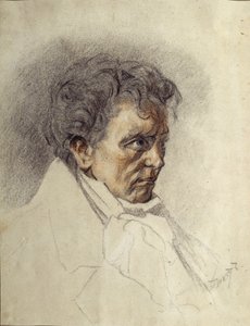 Portret van Ludwig van Beethoven door Leon Bakst