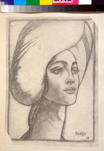 Portret van Madame T door Leon Bakst