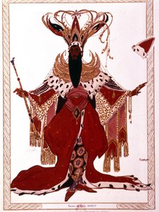 Richard Strauss ""La Légende de Joseph"" Opera de Paris, Mei 1914. Kostuum van Leon Bakst door Leon Bakst
